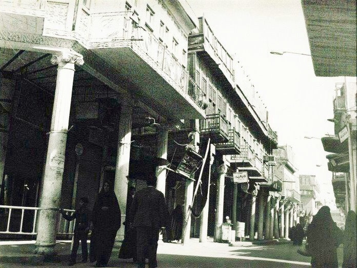 احدى شوارع مركز مدينة كربلاء القديمة